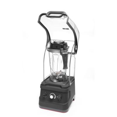 Stoní barový mixér s krytem, HENDI, 2,5L, Černá, 230V/1680W, 250x300x(H)540mm | 230688